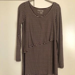 Latched Mama Asymmetrical Nursing Tunic